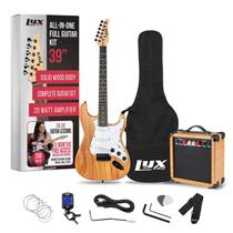 Kit inicial completo para iniciantes LyxPro de guitarra elétrica de 39 polegadas