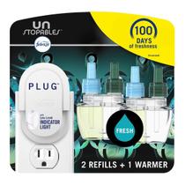 Kit inicial de combate a odores do purificador de ar Febreze Plug In