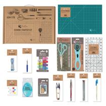 Kit inicial de costura EverSewn Ultimate com 14 ferramentas e tapete