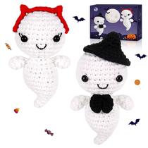 Kit inicial de crochê Crochetta com tutoriais em vídeo passo a passo