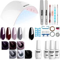 Kit inicial de esmalte de gel Vishine de 6 cores com lâmpada LED de 36 W Kit inicial de esmalte de gel Vishine de 6 cores com lâmpada LED de 36 W