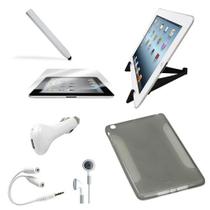 Kit inicial de gadgets digitais para iPad mini com caneta, capa, etc Kit inicial de gadgets digitais para iPad mini com caneta, capa, etc