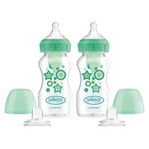 Kit inicial de garrafas Sippy Dr. Brown's Anti-Colic 270 ml, 6 m+ 2 unidades