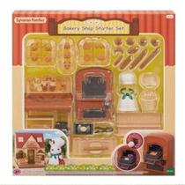 Kit inicial de padaria sylvanian families - epoch magia