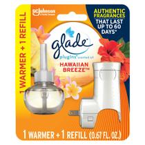 Kit Inicial de Purificador de Ar Glade Plugins Hawaiian Breeze Kit Inicial de Purificador de Ar Glade Plugins Hawaiian Breeze