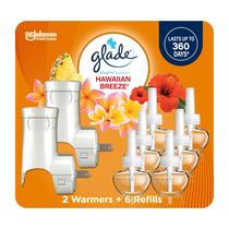 Kit inicial de purificador de ar Glade Plugins Hawaiian Breeze Kit inicial de purificador de ar Glade Plugins Hawaiian Breeze