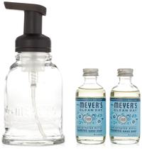 Kit inicial de sabonete espumante para mãos Mrs. Meyer's 120 ml Kit inicial de sabonete espumante para mãos Mrs. Meyer's 120 ml