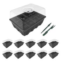 Kit inicial de sementes Planter Gardzen, pacote com 10 unidades, cúpula de 120 células Kit inicial de sementes Planter Gardzen, pacote com 10 unidades, cúpula de 120 células