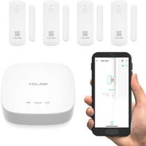 Kit Inicial de Sensor de Porta Inteligente YoLink LoRa - Alcance de 400 Metros