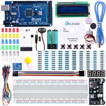Kit inicial do projeto ELEGOO Mega R3 2560 com Arduino IDE MEGA