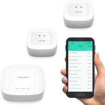 Kit inicial doméstico inteligente YoLink Hub e sensor de vazamento de água x2