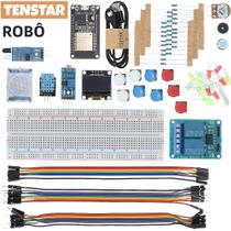 Kit Inicial ESP32 Para Projetos Arduino, Placa De Desenvolvimento WIFI Com Tutoriais E Caixa