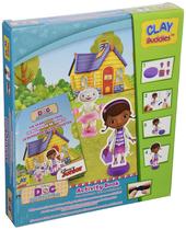 Kit inicial Giromax Doc McStuffins com massa de modelar Kit inicial Giromax Doc McStuffins com massa de modelar