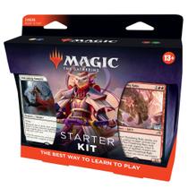 Kit inicial Magic The Gathering 2022 com 2 decks +5 raros