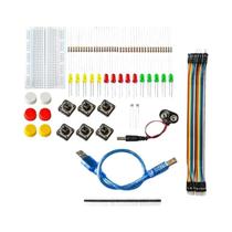 Kit Inicial Mini UNO R3 Com LED, Fios Jumper E Botão Para Arduino DIY Educação Escolar Laboratório Kit Inicial Mini UNO R3 Com LED, Fios Jumper E Botão Para Arduino DIY Educação Escolar Laboratório
