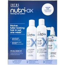 Kit Inicial NUTRI-OX para Cabelos Ralos, Mais Espessos e com Mais Volume, 30 Dias