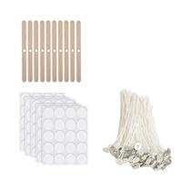 Kit Inicial Para Fabricação De Velas Adulto, Ferramentas De Artesanato DIY, Suporte Para Pavio De Kit Inicial Para Fabricação De Velas Adulto, Ferramentas De Artesanato DIY, Suporte Para Pavio De
