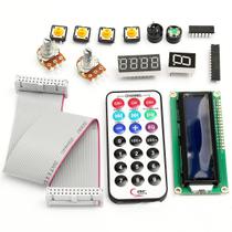 Kit Inicial UNO R3 para Arduino com LCD 1602, Servo e Motor Ultrassônico