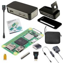 Kit Inicial Vilros Raspberry Pi Zero 2 W com Estojo e Acessórios
