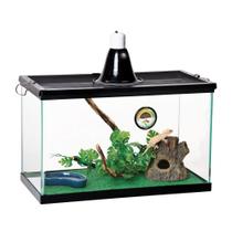 Kit inicial Vivarium Aqueon Zilla Tropical, tanque de vidro de 25 cm