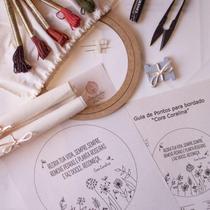 Kit iniciante completo para Bordar com Risco (desenho)