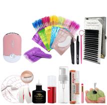 Kit Iniciante de Produtos Essenciais Para Alongamento De Cílios Kit Iniciante de Produtos Essenciais Para Alongamento De Cílios