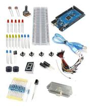 Kit Iniciante Mega 92 Peças com Caixa Organizadora para Aprendizado