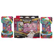 Kit Iniciante Pokémon Estampas Ilustradas Baralho + Booster