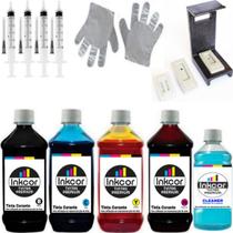 Kit Inkcor Recarga Cartucho Compatível com Impressora Deskjet Advantage HP 2376