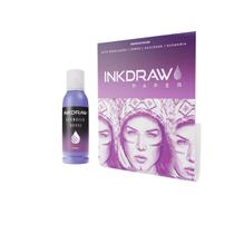 Kit Inkdraw Refil Tinta Stencils 100ml Paper 50 Folhas Tatuagem Tattoo