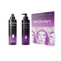 Kit Inkdraw Remoove 180ml + Transfer 180ml + Paper 50fls Kit Inkdraw Remoove 180ml + Transfer 180ml + Paper 50fls