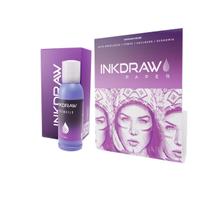Kit Inkdraw Tinta Decalque Stencils 150ml + Paper 50 Folhas