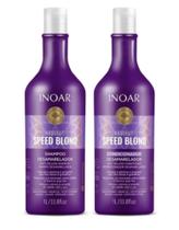 Kit Inoar Absolut Speed Blond - shampoo 1L + condicionador 1L