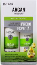 Kit Inoar Argan Infusion Reconstrução Shampoo 500ml e Condicionador 250ml