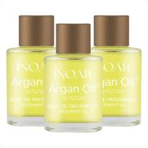 Kit Inoar Argan Oil: 3 Óleo De Tratamento 7ml Kit Inoar Argan Oil: 3 Óleo De Tratamento 7ml