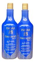 Kit Inoar Baccarah Blue Árabe Shampoo 1l Condicionador 800ml Kit Inoar Baccarah Blue Árabe Shampoo 1l Condicionador 800ml