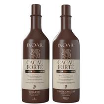 Kit inoar cacau forte sh lt + cond 800ml