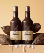 Kit Inoar Cacau Forte Shampoo 1L + Condicionador 800ml Kit Inoar Cacau Forte Shampoo 1L + Condicionador 800ml
