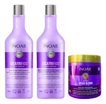 Kit Inoar Cicatrifios Loiro Perfeito Speed Blond Matizadora Kit Inoar Cicatrifios Loiro Perfeito Speed Blond Matizadora