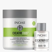 Kit Inoar Cicatrifios Máscara 500g e Óleo Capilar 7ml