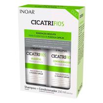 Kit Inoar Cicatrifios Shampoo + Condicionador Home Care 2x250ml Kit Inoar Cicatrifios Shampoo + Condicionador Home Care 2x250ml