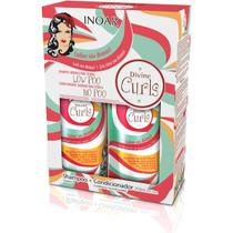 Kit Inoar Divine Curls Shampoo e Condicionador 250 ml
