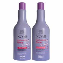 Kit Inoar Hyaluronic Force Shampoo 500ml + Condicionador 500ml