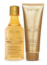 Kit Inoar Kálice Shampoo 250ml Máscara 250g multifuncional vitamina E vegetais preciosos cabelo corpo rosto argan mirra