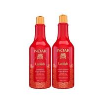 Kit Inoar Latifah Argan e Mirra Shampoo + Condicionador 500ml Kit Inoar Latifah Argan e Mirra Shampoo + Condicionador 500ml