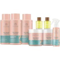 Kit Inoar Meu Cacho, Meu Crush Completo + 2 Óleo de Argan 7ml