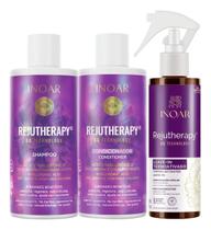 Kit Inoar Rejutherapy Shampoo 400ml, Condicionador 400ml e Leave In 200ml