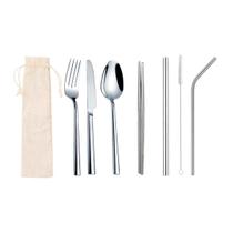 Kit inox 8 em 1 (shake 12mm) Plata Kit inox 8 em 1 (shake 12mm) Plata