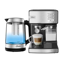 Kit Inox Cafeteira Espresso Nova Primalatte e Chaleira Oster Tea Kit Inox Cafeteira Espresso Nova Primalatte e Chaleira Oster Tea
