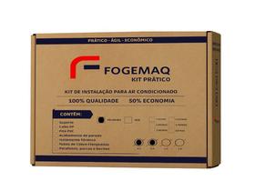 Kit Instalação 1 Metro Suporte Polímero Ar Condicionado Inverter 9000 12000 btus Kit Instalação 1 Metro Suporte Polímero Ar Condicionado Inverter 9000 12000 btus